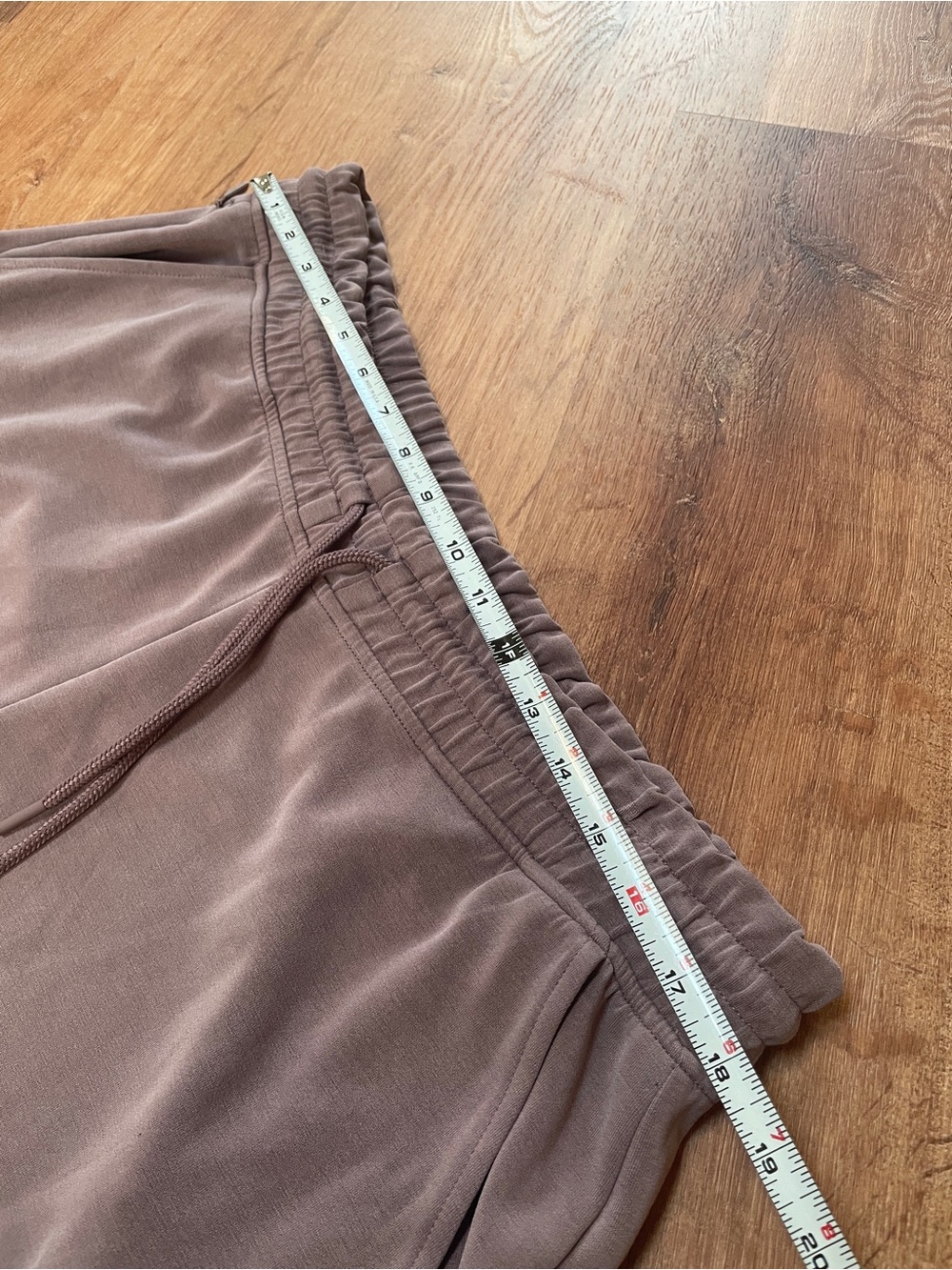 Athleta Seasoft Mid Rise Straight Pants Size XL Drawstring Tencel Modal Lounge - Picture 6 of 7